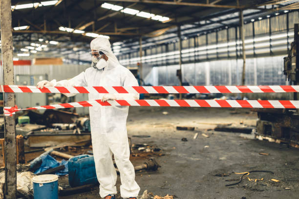 Professional Drug Lab Cleanup technician working in Deweyville, UT